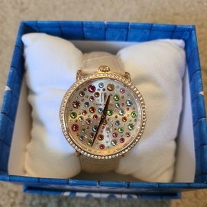 NWT Multi-colored Jewel-encrusted Watch from Capri, Italy
